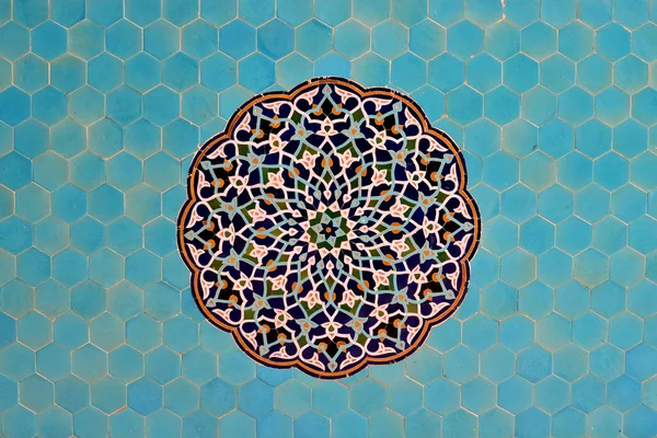 Gekachelter Hintergrund, orientalische Ornamente — Stockfoto