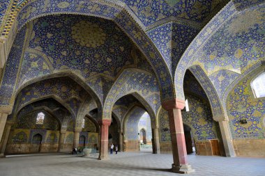 Isfahan, İran Jameh caminin iç