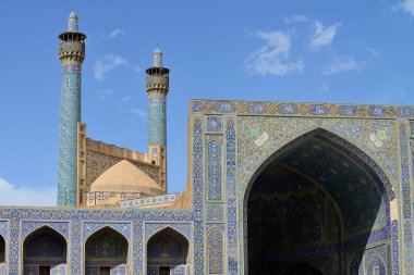 Isfahan, Iran Jameh Camii minarelerinin