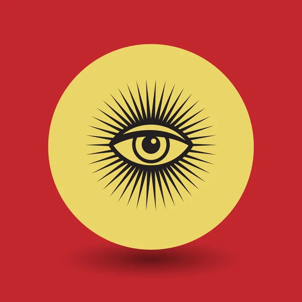 Eye Of Providence symbol — Stock Vector