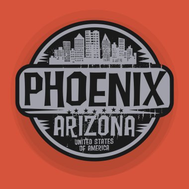 Damga veya Phoenix, Arizona'nın adı etiketi