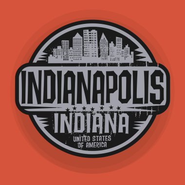 Damga veya Indianapolis, Indiana adını etiketi