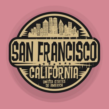 Damga veya San Francisco, Kaliforniya'nın adı etiketi