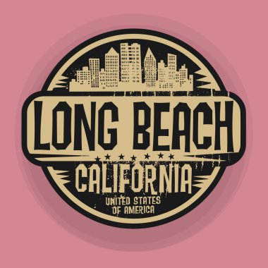 Damga veya Long Beach, Kaliforniya'nın adı etiketi