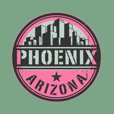 Damga veya Phoenix, Arizona'nın adı etiketi