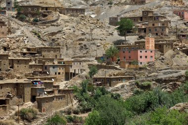 atlas Dağları'nda eski köy