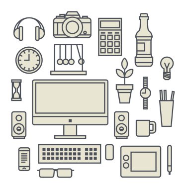 Office çalışma alanı