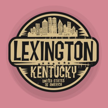 Damga veya Lexington, Kentucky adını etiketi