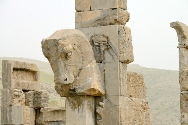 Persepolis, Iran at heykeli