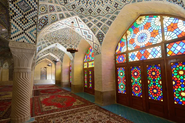 Interior of Mosque in Shiraz, Iran — Stock Photo, Image