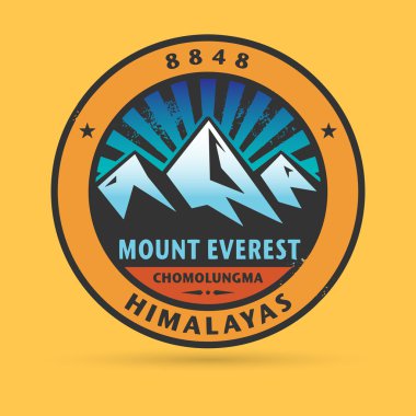 Damga veya Everest Dağı etiketi