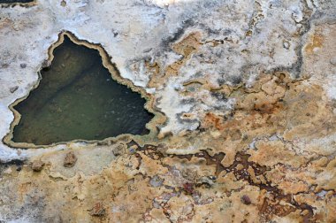 Hierve El Agua rocks formation, Oaxaca, Mexico