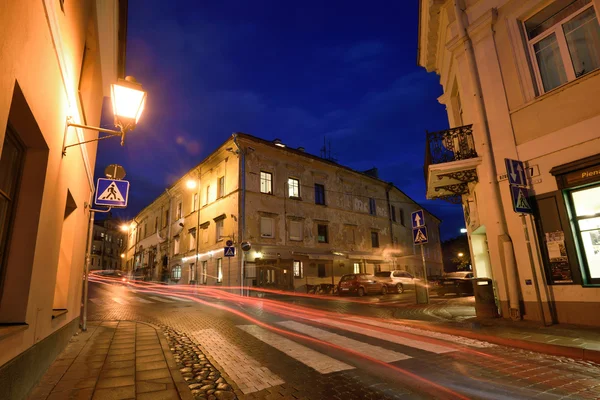 El casco antiguo de vilnius, lithuania — Foto de Stock