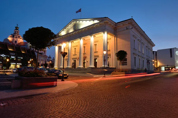 Il centro storico di vilnius, lituania — Foto Stock