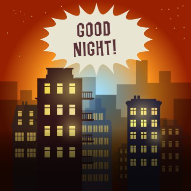 gece şehir