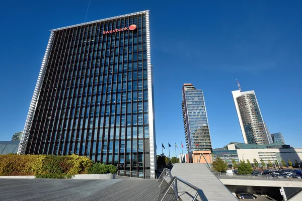 The Head Office of Swedbank, Vilnius — Stock Photo, Image