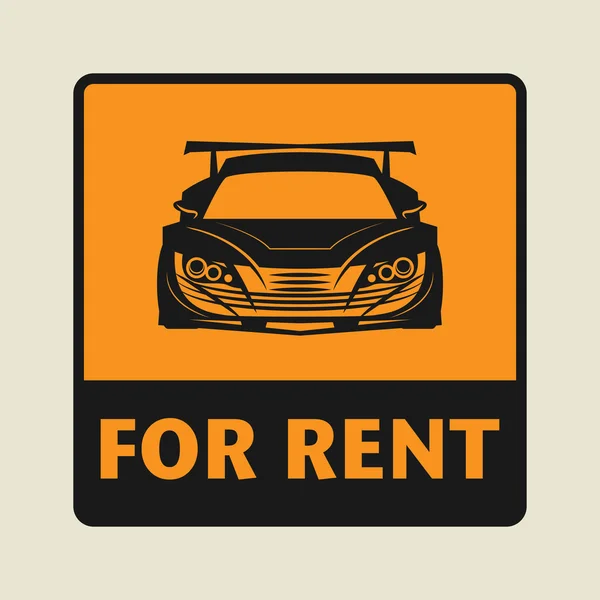 For Rent icon or sign — Stock Vector