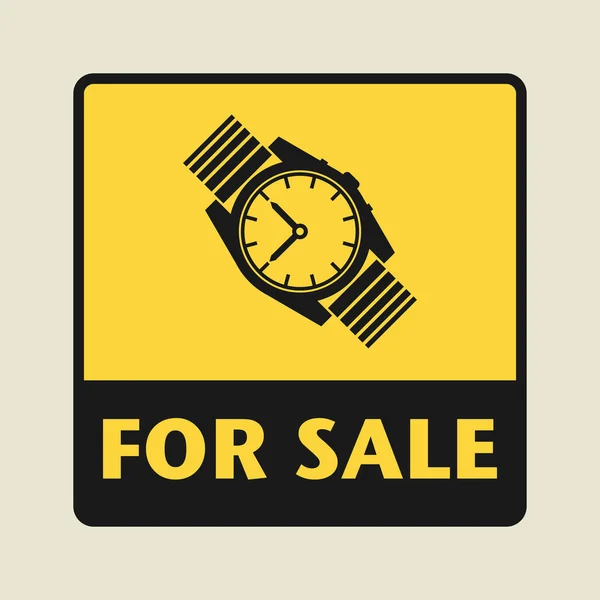 Voor verkoop pictogram of teken — Stockvector
