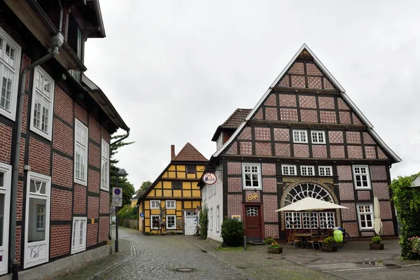 Historické centrum města Rietberg, Německo — Stock fotografie