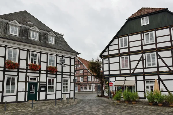 Centro histórico de Rietberg, Alemanha — Fotografia de Stock