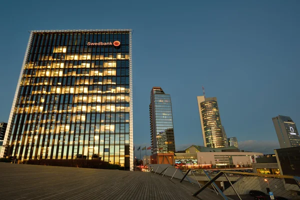 The Head Office of Swedbank, Vilnius — Stock Photo, Image