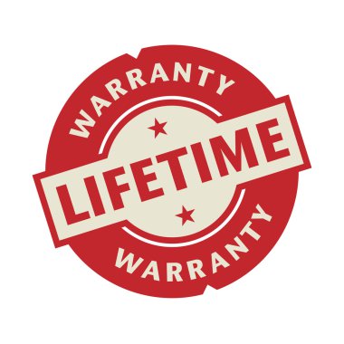 Damga veya ömür boyu garanti metin etiketi