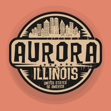Pul ya da Aurora, Illinois adını etiketle