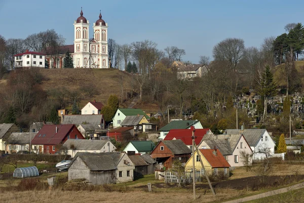 Seredzius. Város Litvániában. — Stock Fotó