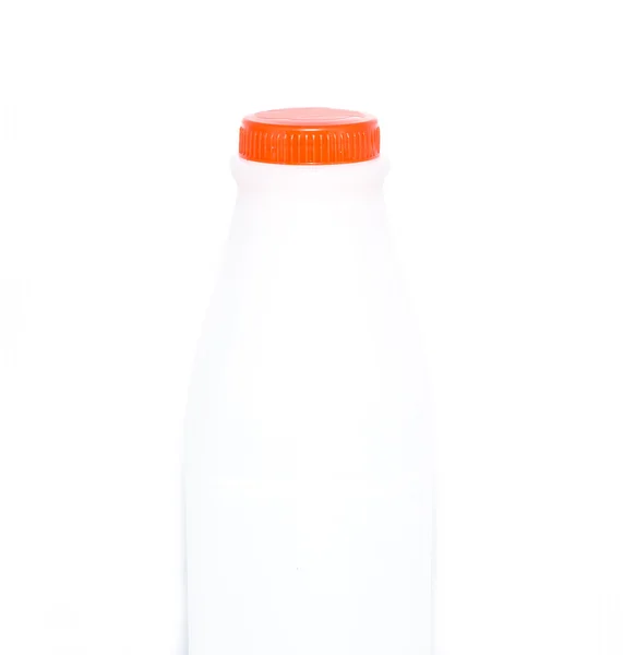 Weiße Plastikflasche — Stockfoto