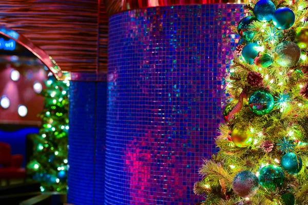 Christmas decorations hanging — Stock Photo, Image