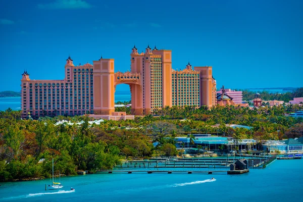 Atlantis Resort Hotel em Nassau Bahamas — Fotografia de Stock