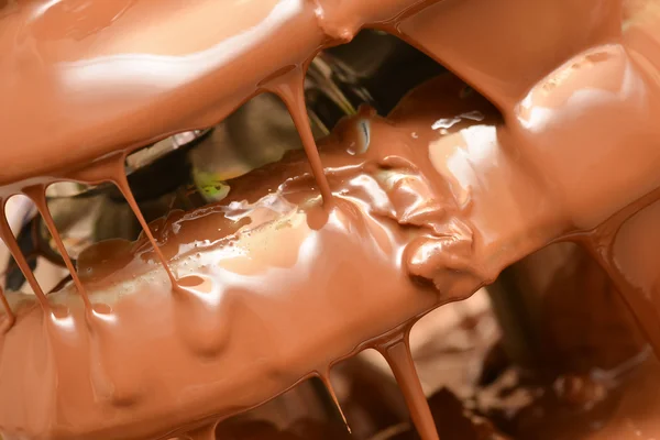 Fuente de chocolate en luz natural —  Fotos de Stock