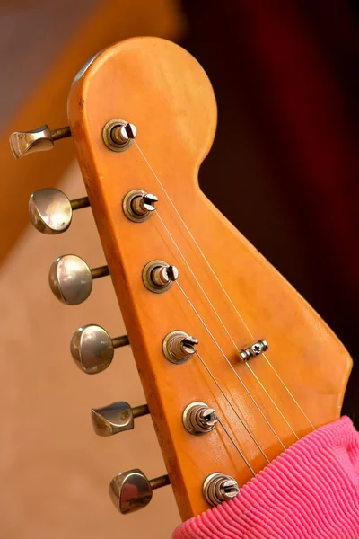Gitar sap kafası — Stok fotoğraf