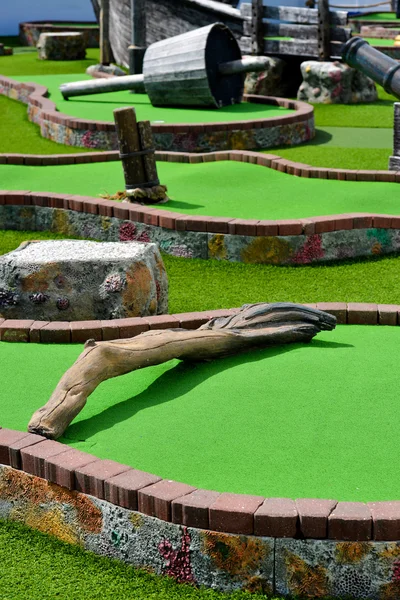 Minigolf obstacles — Stock Photo, Image