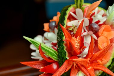 Oyma sebze düzenleme