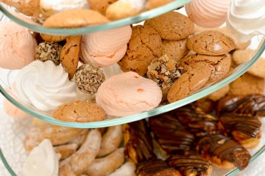 Kurabiye, şekerleme, pasta, çikolata topları