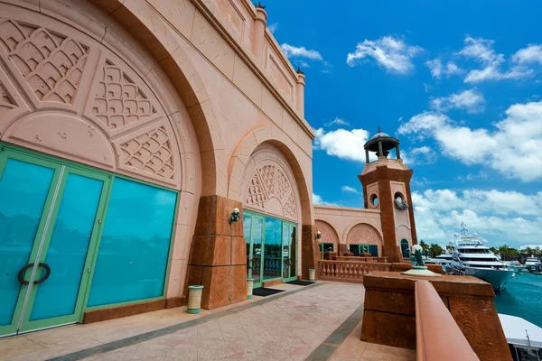 Detalhes dos edifícios de Altlantis Bahamas — Fotografia de Stock