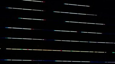 Neon ışıkları ve şehir Peyzaj Aydınlatma