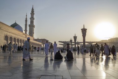 Nabawi Camii sabah, Medine, Suudi Arabistan