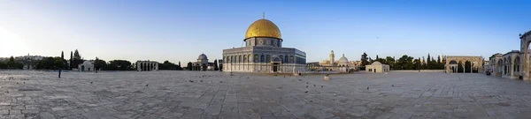 Vista panorámica Cúpula de la Mezquita de Roca de Jerusalén — Foto de Stock