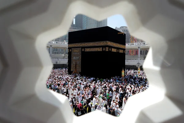 Makkah Kaaba Hajj musulmanes —  Fotos de Stock