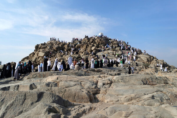 Mount Arafat of mercy (Jabal Rahmah) 