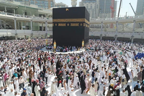 Makkah Кааба Хаджу мусульман — стокове фото