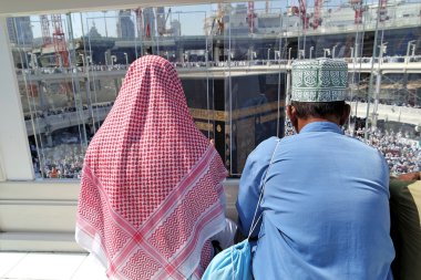Dua Müslüman Kabe Mekke Suudi Arabistan