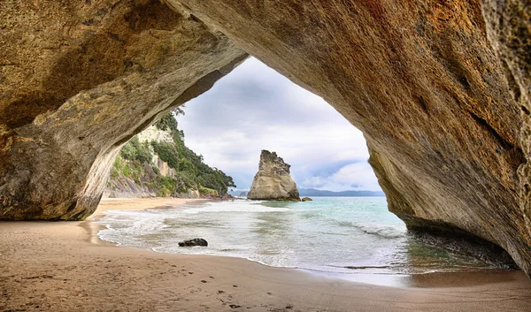 Strand an der Kathedrale Bucht, Coromandel Halbinsel - Neuseeland — Stockfoto