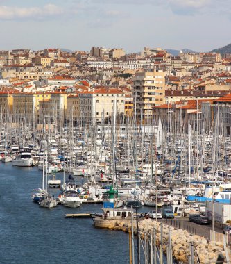 Marsilya, Provence güzel manzara