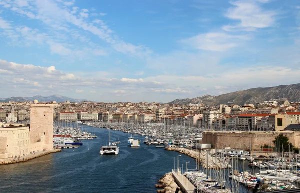 Krásný výhled na Marseille — Stock fotografie