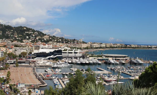 Gyönyörű kilátás nyílik Cannes, Franciaország — Stock Fotó