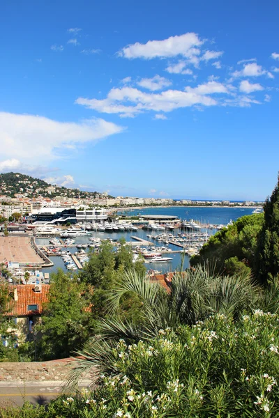 Krásný pohled, Cannes, Francie — Stock fotografie