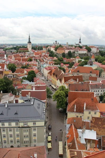 Beautiful panorama of Tallin, Estonia — Stock Photo, Image